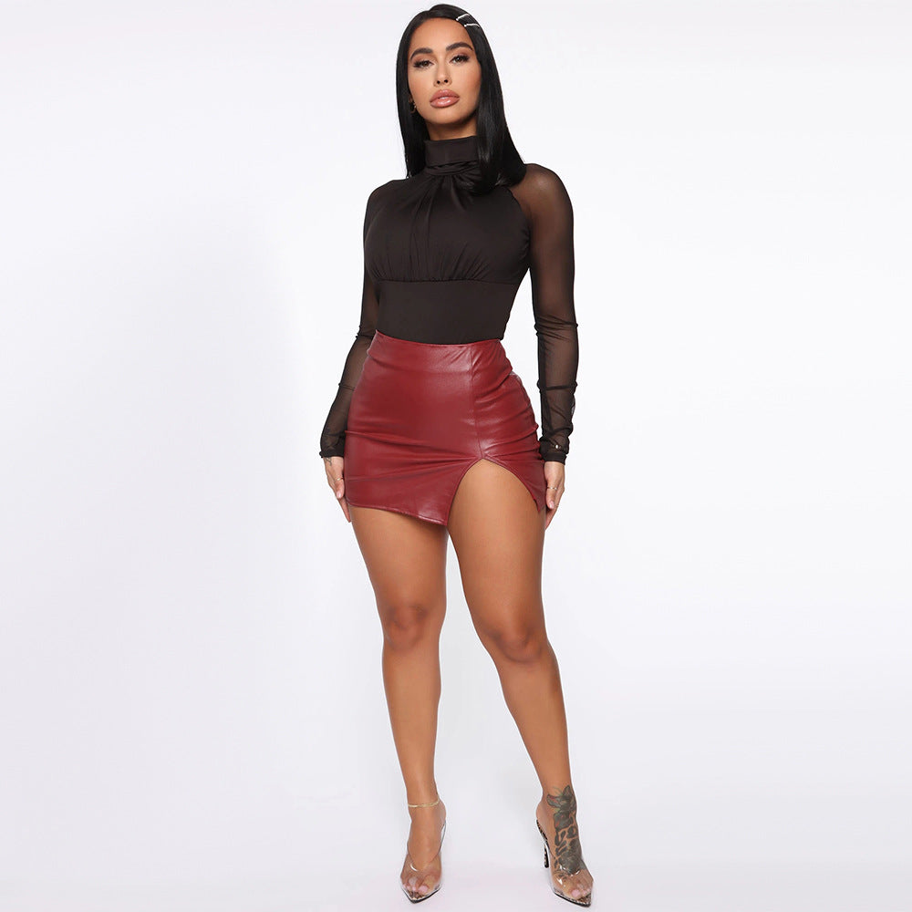 Yennifer High Waist Hip Skirt